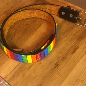 ✨FREE W/ PURCHASE✨ Pride Rainbow Studded Belt